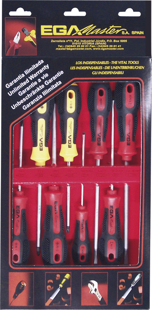EGA Master, 76901, 1000V Insulated tools, Insulated screwdriver