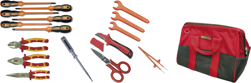EGA Master, 76691, 1000V Insulated tools, Tool Kits