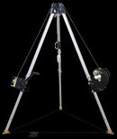 FA6010101 - KRATOS Safety Universal adaptation plates set for retractable fall arrester with integrated rescue winch on double head-mounted tripod