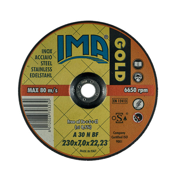 1257022I2CK - IMA Abrasives, Gold Grinding Disc